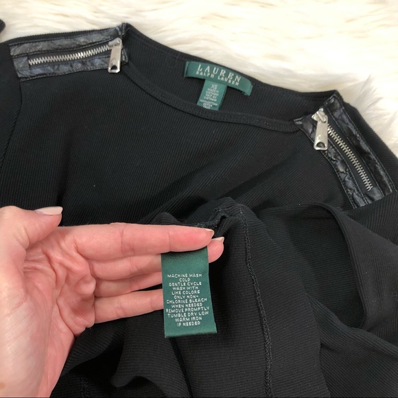 LAUREN Ralph Lauren Long Sleeve Cotton Top Size XS - Picture 3 of 6